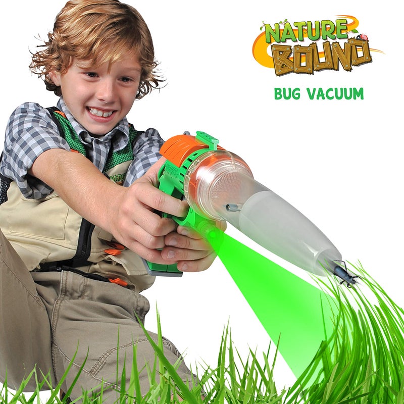 Nature Bound Bug Catcher Toy  Eco-Friendly Bug Vacuum  Catch and Release Indoor/Outdoor Play  Ages 3 to 12  Green  Complete Kit for Kids  Includes Capture Core with Magnification - Image 2